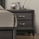 Errico Gray Contemporary Bedroom Set from Furniture of America - Luna Furniture