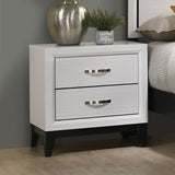 Errico White Contemporary Bedroom Set from Furniture of America - Luna Furniture