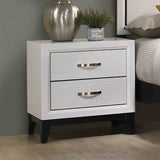 Errico White Contemporary Youth Bedroom Set