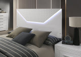 Whitby White Glam Bedroom Set from Furniture of America - Luna Furniture