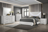 Whitby White Glam Bedroom Set from Furniture of America - Luna Furniture