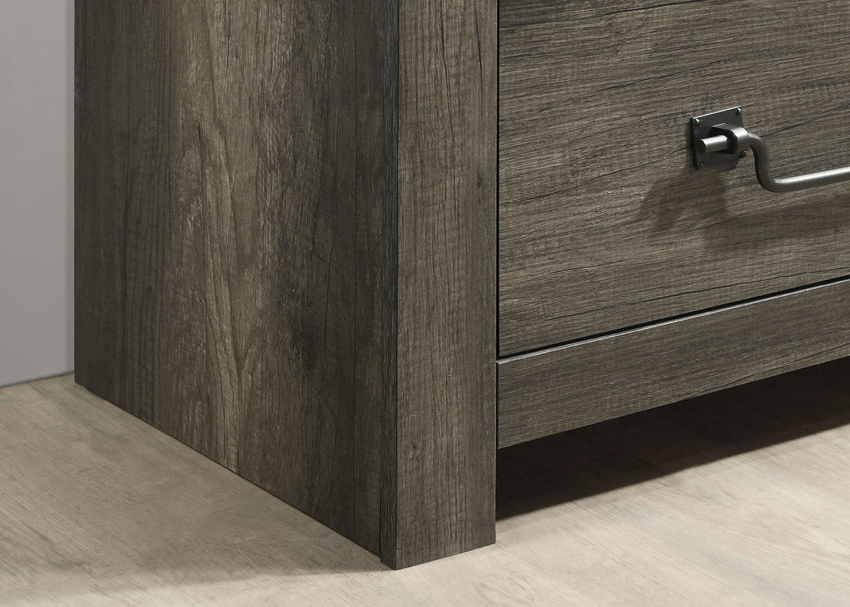 Britonale Rustic Gray 6-Drawer Dresser from Furniture of America - Luna Furniture