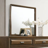 Caerwys Brown Mirror (Mirror Only) from Furniture of America - Luna Furniture