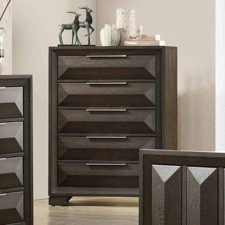 Hexham Espresso Chest from Furniture of America - Luna Furniture