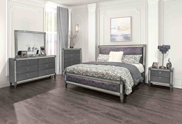 Titania Gray 5-Piece Queen Bedroom Set