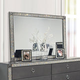 Lyanne Gray Mirror (Mirror Only) from Furniture of America - Luna Furniture