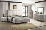 Aldridge Light Gray Mirror (Mirror Only) from Furniture of America - Luna Furniture