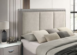 Aldridge Light Gray Contemporary Bedroom Set from Furniture of America - Luna Furniture