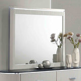Aldgate Light Gray 5 Pc Queen Bedroom Set from Furniture of America - Luna Furniture