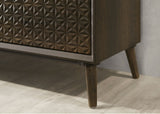 Chalfont Dark Brown Queen Panel Bed from Furniture of America - Luna Furniture