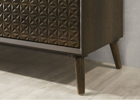 Chalfont Dark Brown Dresser from Furniture of America - Luna Furniture