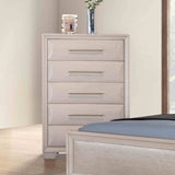 Hinwitz White Oak 5 Pc Queen Bedroom Set from Furniture of America - Luna Furniture