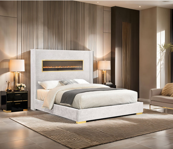 Danvers Beige Queen Bed