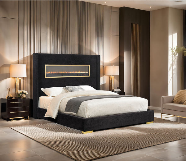 Danvers Black Eastern King Bed