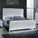 Galea Gray Bed Queen from Furniture of America - Luna Furniture