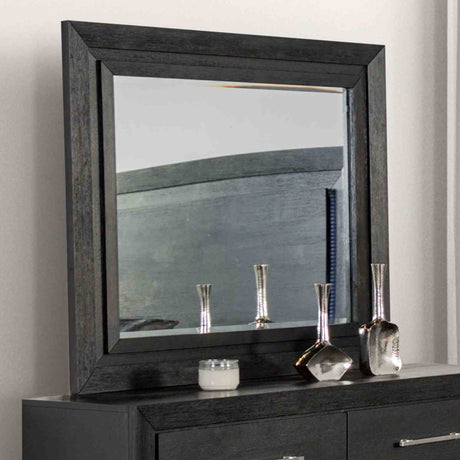 Ashbourne Black 5-Piece Queen Bedroom Set from Furniture of America - Luna Furniture