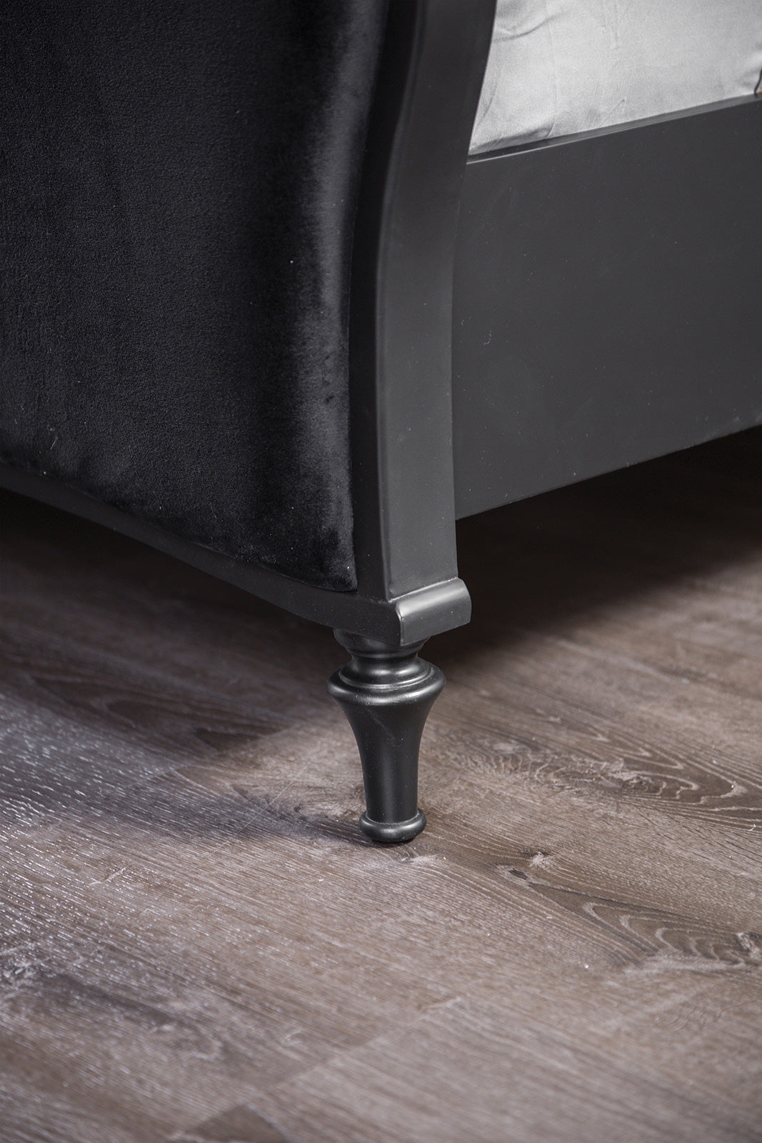 Melodi Parc Black King Bed from Furniture of America - Luna Furniture