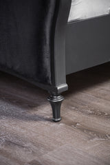 Melodi Parc Black King Bed from Furniture of America - Luna Furniture