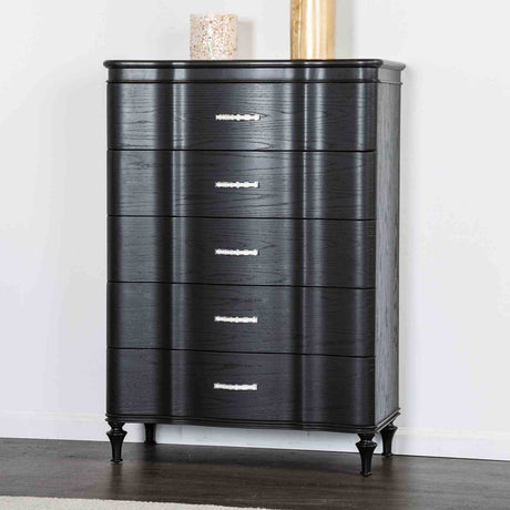 Melodi Parc Black Chest from Furniture of America - Luna Furniture