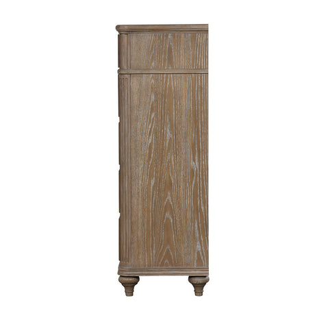 Lyris Rustic Oak Chest from Furniture of America - Luna Furniture