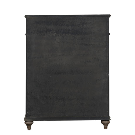 Lyris Rustic Oak Chest from Furniture of America - Luna Furniture