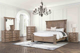Seven Oaks Weathered Oak Dresser from Furniture of America - Luna Furniture