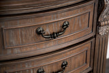 Seven Oaks Weathered Oak Night Stand from Furniture of America - Luna Furniture