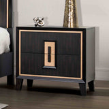 Kenyada Espresso 5 Pc Queen Bedroom Set from Furniture of America - Luna Furniture