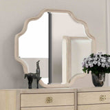 Candra Natural Oak 5 Pc Queen Bedroom Set from Furniture of America - Luna Furniture