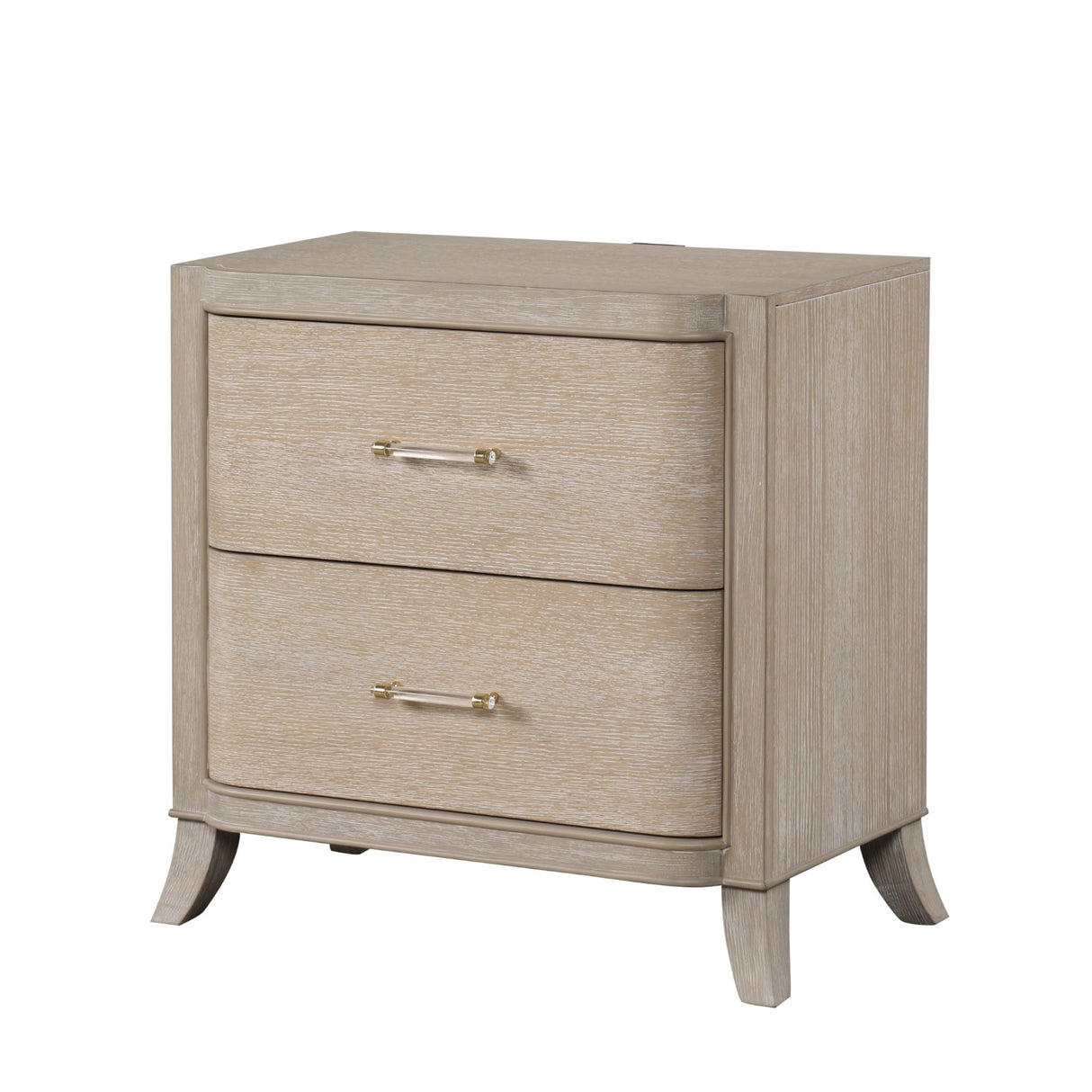 Candra Natural Oak Transitional Bedroom Set from Furniture of America - Luna Furniture