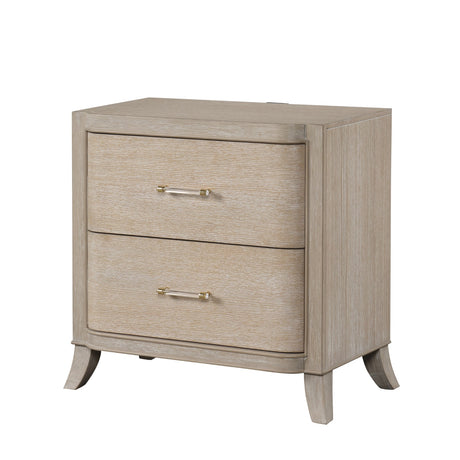 Candra Natural Oak Transitional Bedroom Set from Furniture of America - Luna Furniture