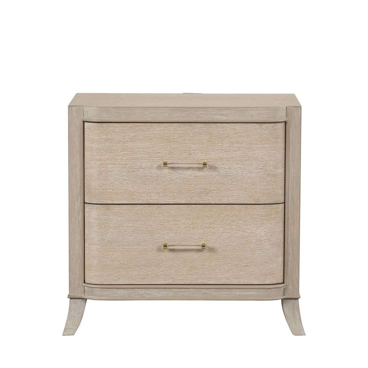 Candra Natural Oak 5 Pc Queen Bedroom Set from Furniture of America - Luna Furniture
