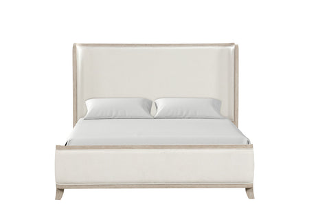 Candra Natural Oak 5-Piece Queen Bedroom Set from Furniture of America - Luna Furniture