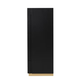 Goldsberg Black/Gold Chest from Furniture of America - Luna Furniture