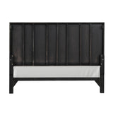 Goldsberg Black/Gold 5 Pc Queen Bedroom Set from Furniture of America - Luna Furniture