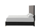 Goldsberg Black/Gold 5 Pc Queen Bedroom Set from Furniture of America - Luna Furniture