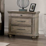 Philomath Aged Oak Transitional Storage Bedroom Set from Furniture of America - Luna Furniture