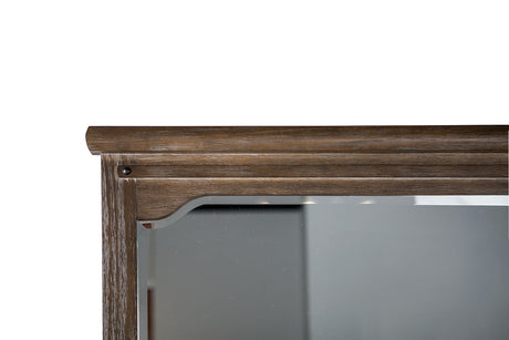 Merthyr Brown Dresser from Furniture of America - Luna Furniture