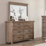 Merthyr Brown 5 Pc Queen Bedroom Set from Furniture of America - Luna Furniture
