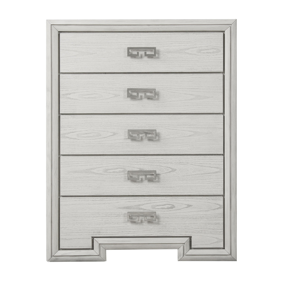 Basilone Rustic White 5 Pc Queen Bedroom Set from Furniture of America - Luna Furniture