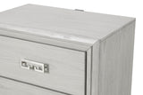 Basilone Rustic White 5 Pc Queen Bedroom Set from Furniture of America - Luna Furniture