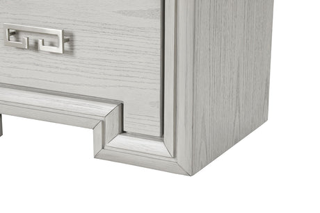 Basilone Rustic White Transitional Bedroom Set from Furniture of America - Luna Furniture