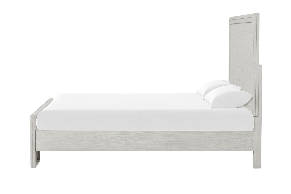 Basilone Rustic White 5 Pc Queen Bedroom Set from Furniture of America - Luna Furniture