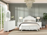 Naucalpan White Full Bed from Furniture of America - Luna Furniture