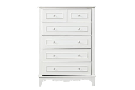 Naucalpan White Chest from Furniture of America - Luna Furniture