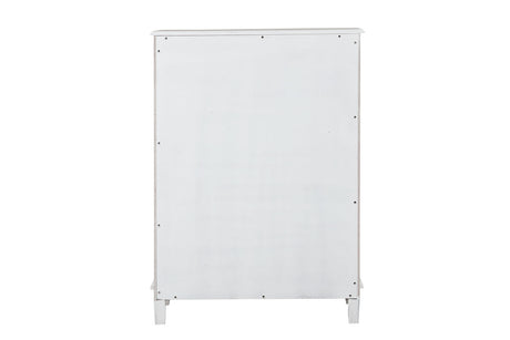 Naucalpan White Chest from Furniture of America - Luna Furniture