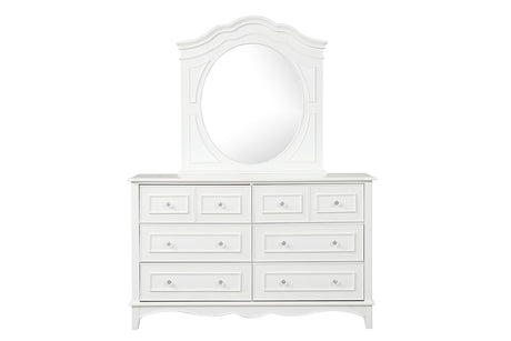 Naucalpan White Dresser from Furniture of America - Luna Furniture