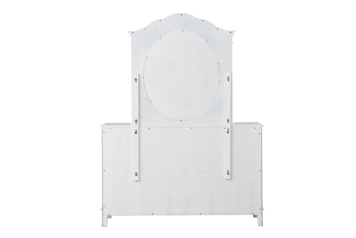 Naucalpan White Dresser from Furniture of America - Luna Furniture