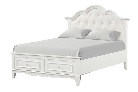 Naucalpan White Twin Bed from Furniture of America - Luna Furniture