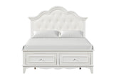 Naucalpan White Full Bed from Furniture of America - Luna Furniture